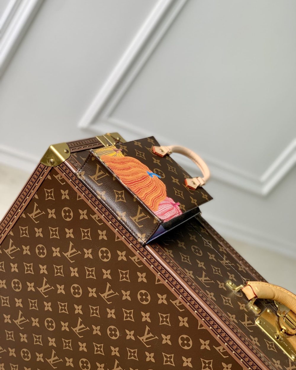 1:1 Replica Louis Vuitton LV LV x YK Petit Sac Plat Captivating Bag For Women M82112 - 5.5n/ 14cm