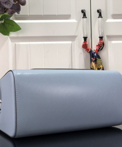 1:1 Replica Louis Vuitton LV Marelle Tote MM Epi Leather Black/Brown/Blue/Beige Luxurious Bag For Women M59954 - 11.8in/30cm