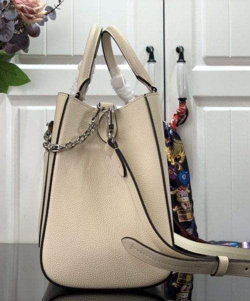 1:1 Replica Louis Vuitton LV Marelle Tote MM Epi Leather Black/Brown/Blue/Beige Luxurious Bag For Women M59954 - 11.8in/30cm