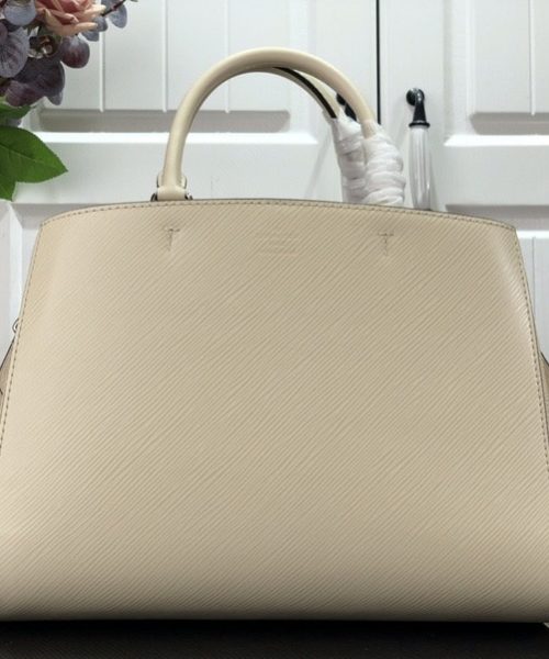1:1 Replica Louis Vuitton LV Marelle Tote MM Epi Leather Black/Brown/Blue/Beige Luxurious Bag For Women M59954 - 11.8in/30cm