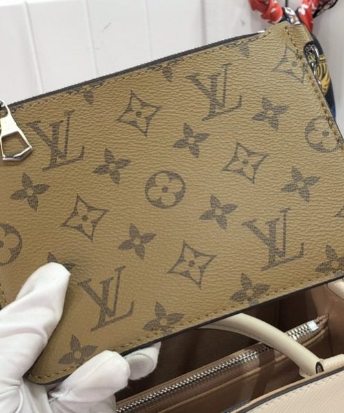 1:1 Replica Louis Vuitton LV Marelle Tote MM Epi Leather Black/Brown/Blue/Beige Luxurious Bag For Women M59954 - 11.8in/30cm