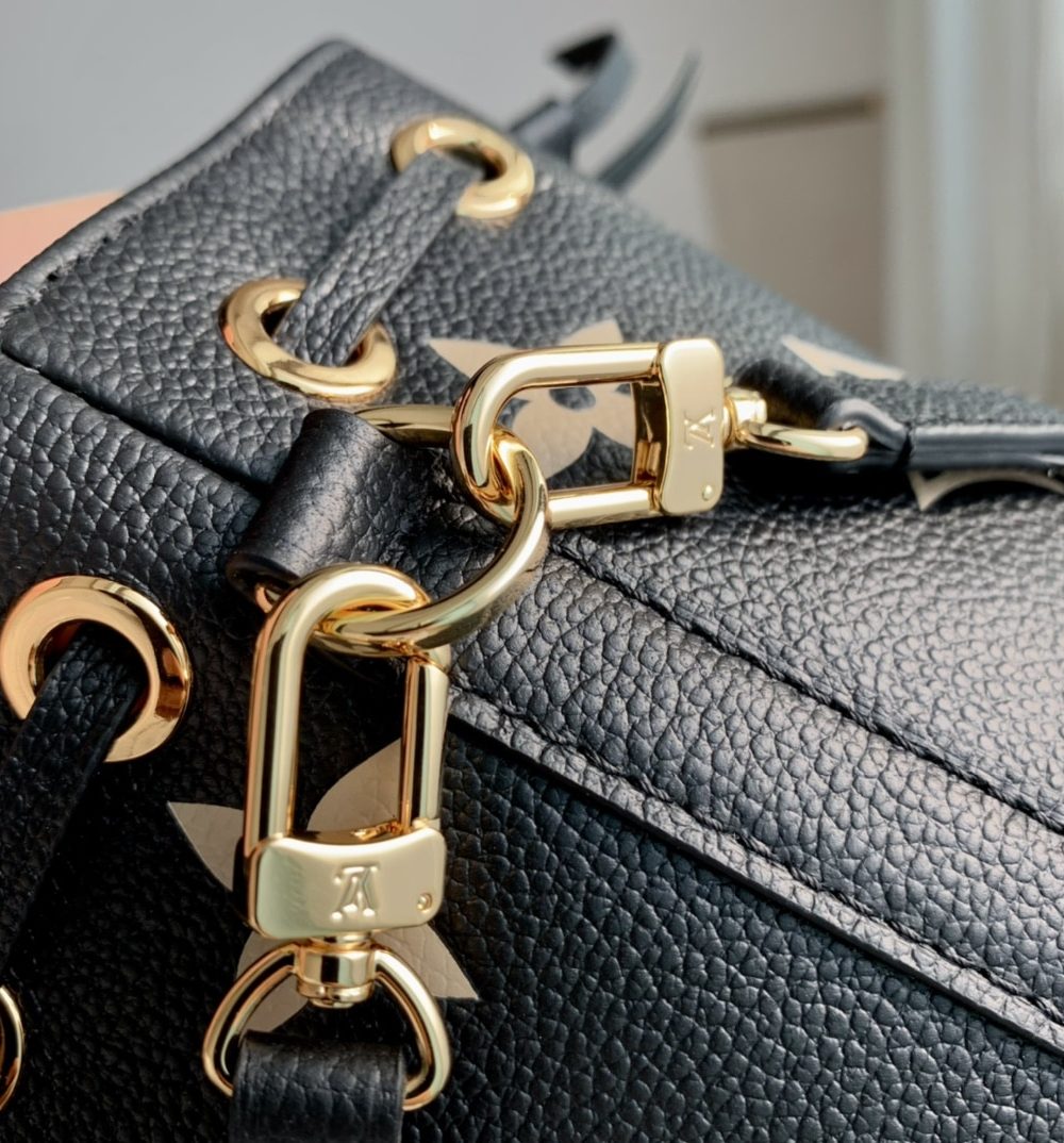 1:1 Replica Louis Vuitton LV Nano Noé Black/Grey Essential Bag For Women M46291 - 6.3in/ 16cm