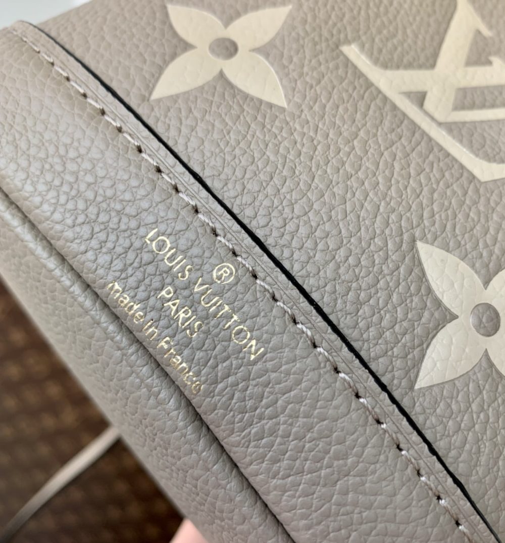 1:1 Replica Louis Vuitton LV Nano Noé Black/Grey Essential Bag For Women M46291 - 6.3in/ 16cm