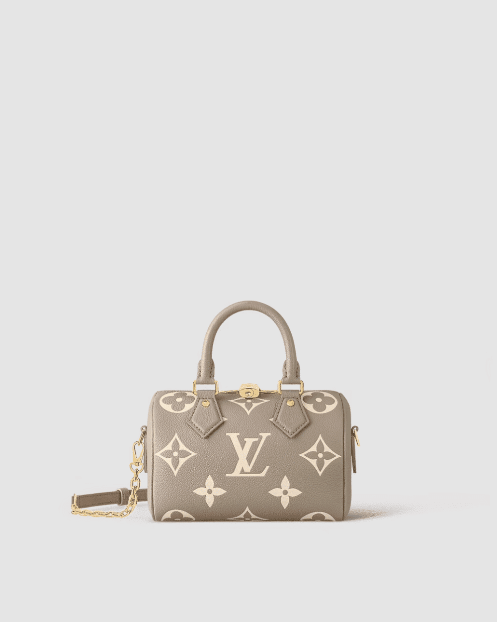 1:1 Replica Louis Vuitton LV Speedy Bandouliere 20 Beige M46575 Luxury Bag For Women‎ 8.1in/20.6cm