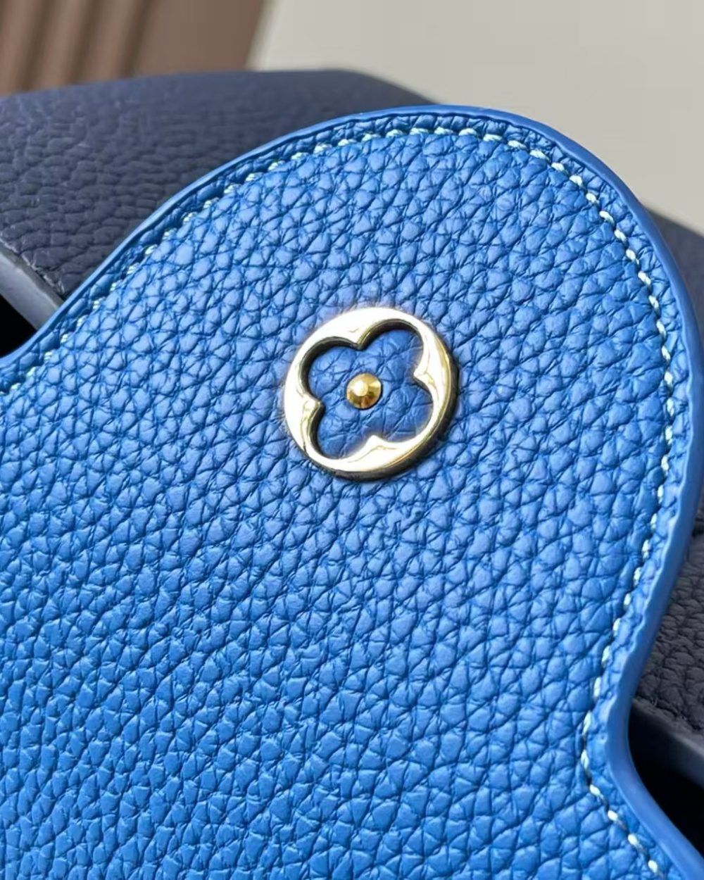1:1 Replica Louis Vuitton LV Capucines BB Blue Luxury Bag For Women - 10.6in/27cm