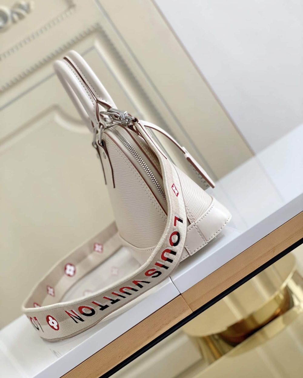 1:1 Replica Louis Vuitton LV Alma BB Epi Leather Black/ Exclusive Bag For Women M59217 - 9.2in/ 23.5cm