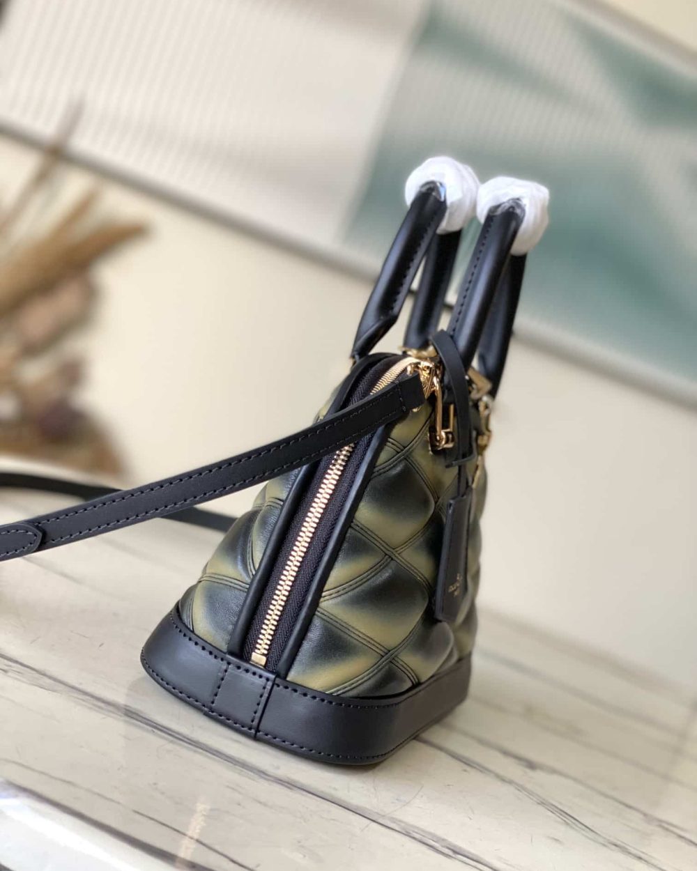 1:1 Replica Louis Vuitton LV Alma BB Malletage Leather Exclusive Bag For Women M23576 - 9.2in/ 23.5cm