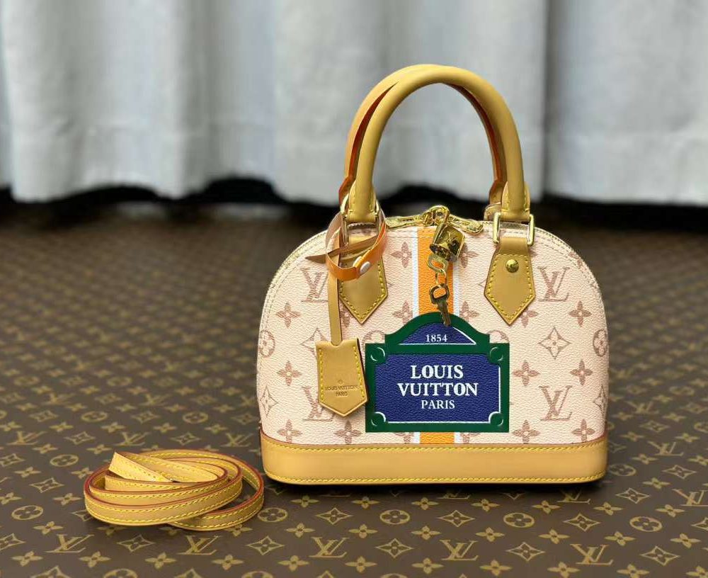 1:1 Replica Louis Vuitton LV Alma BB Other Monogram Canvas Exclusive Bag For Women M23502 - 9.2in/ 23.5cm