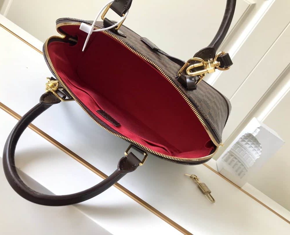 1:1 Replica Louis Vuitton LV Alma PM Damier Ebene Canvas Exclusive Bag For Women N53151 - 12.6in/ 32cm