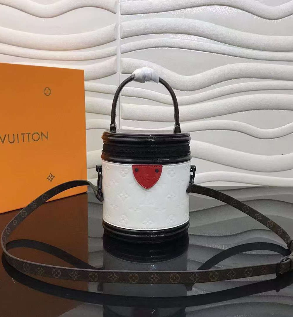 1:1 Replica Louis Vuitton LV Cannes Monogram White Luxury Bag For Women M20487 - 17cm/6.7in