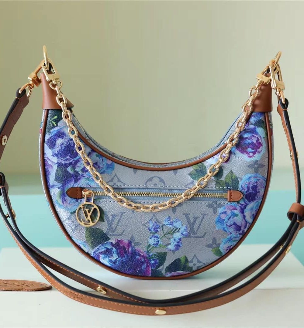 1:1 Replica Louis Vuitton LV Loop Blue Luxury Bag For Women‎ M21183 - 9.1in/23cm