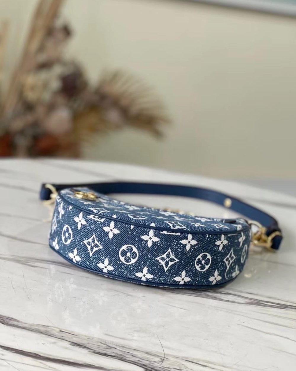1:1 Replica Louis Vuitton LV Loop Since 1854 Denim Monogram Luxury Bag For Women M81166 - 9.1in/23cm
