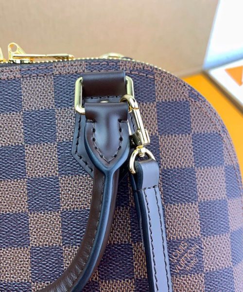 1:1 Replica Louis Vuitton LV Alma BB Damier Ebene Canvas Exclusive For Women N41221 - 9.3in/ 23.5cm