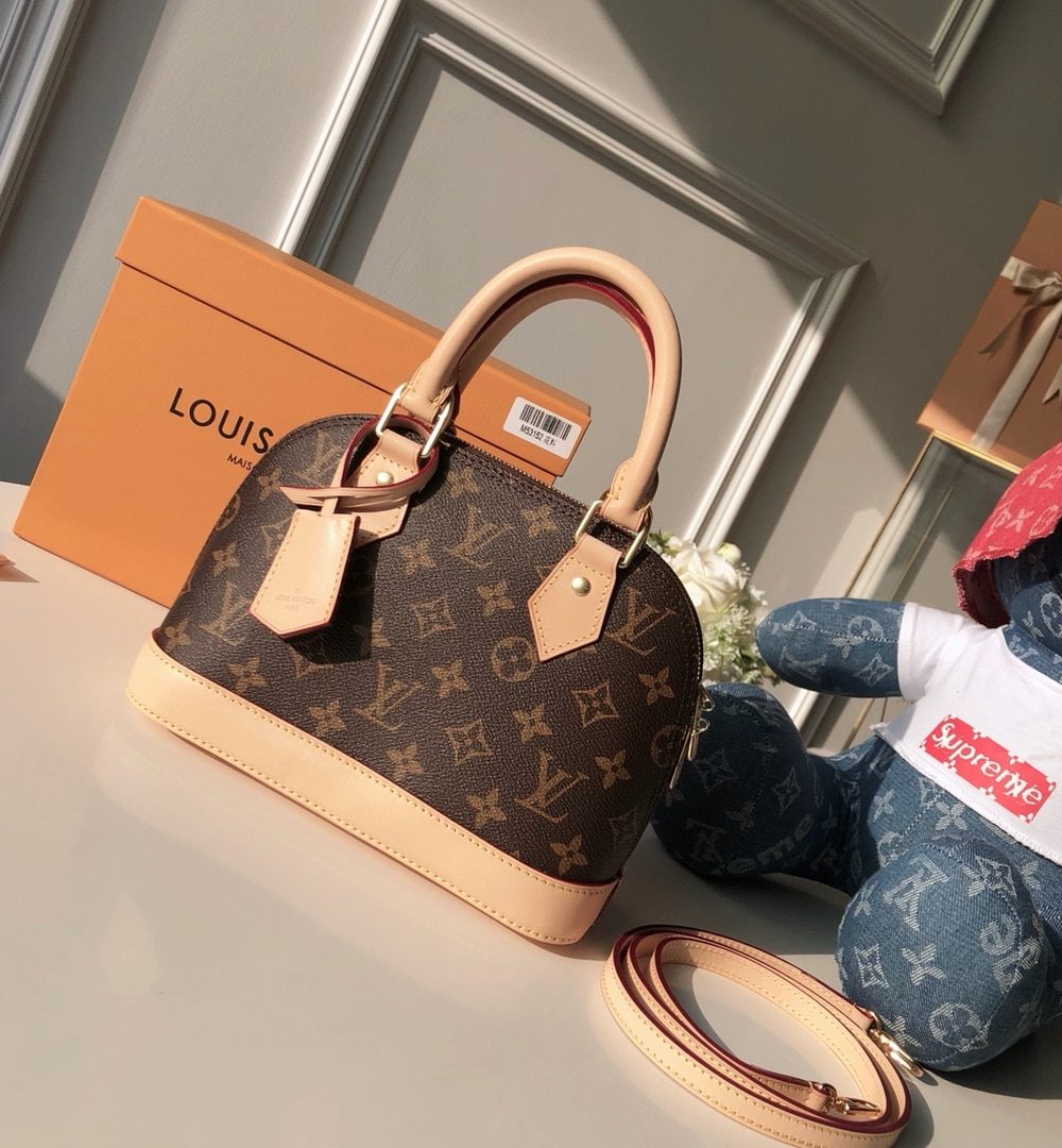 1:1 Replica Louis Vuitton LV Alma BB Monogram Canvas Exclusive Bag For Women M53152 - 9.2in/ 23.5cm