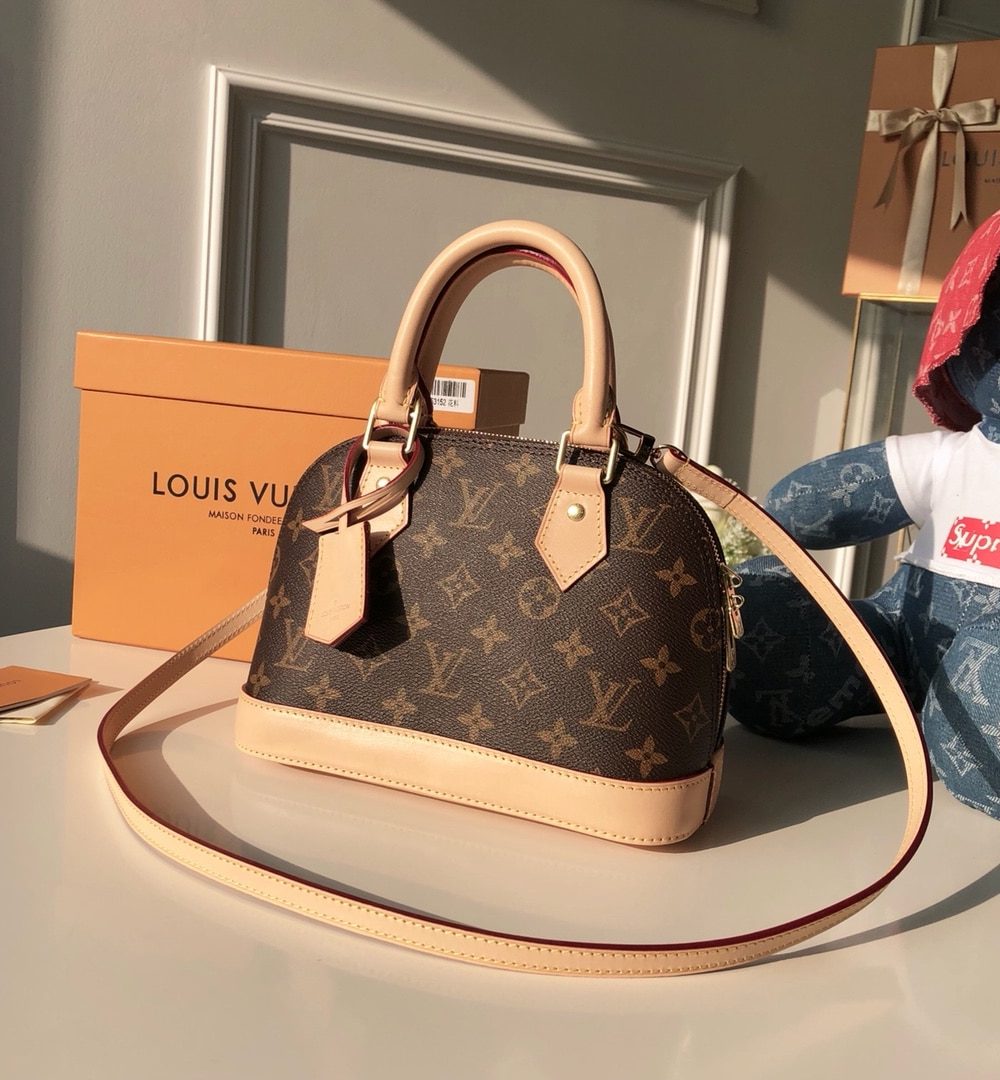 1:1 Replica Louis Vuitton LV Alma BB Monogram Canvas Exclusive Bag For Women M53152 - 9.2in/ 23.5cm
