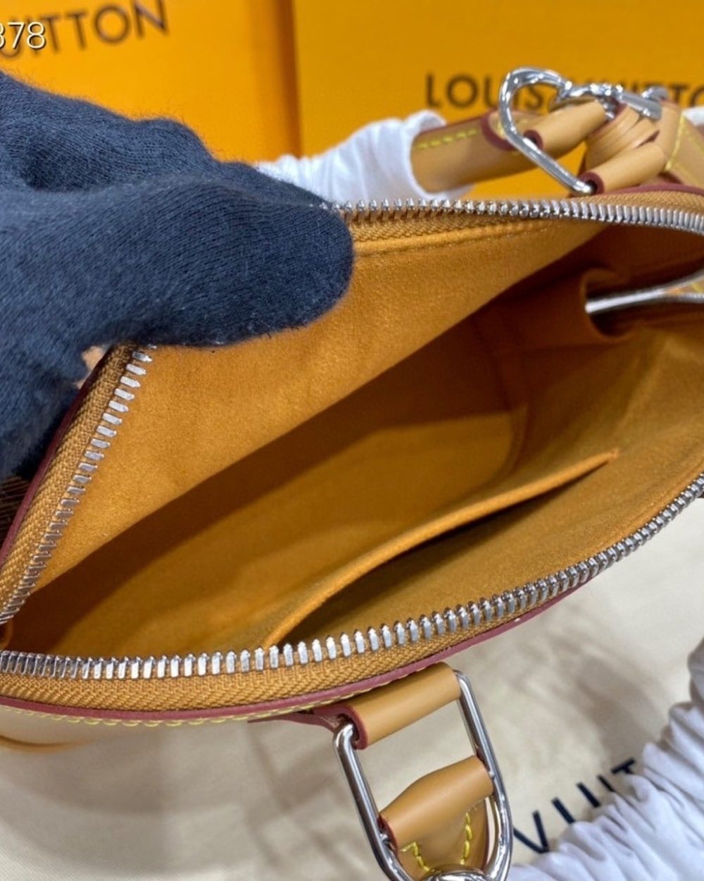 1:1 Replica Louis Vuitton LV Alma BB Epi Leather Unique Bag For Women M59358 -  9.3in/23.5cm