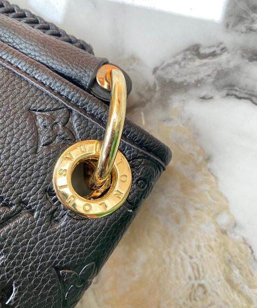 1:1 Replica Louis Vuitton LV Artsy MM Monogram Empreinte Black Luxury Bag For Women M41066 - 16.1in/41cm