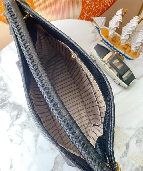 1:1 Replica Louis Vuitton LV Artsy MM Monogram Empreinte Black Luxury Bag For Women M41066 - 16.1in/41cm