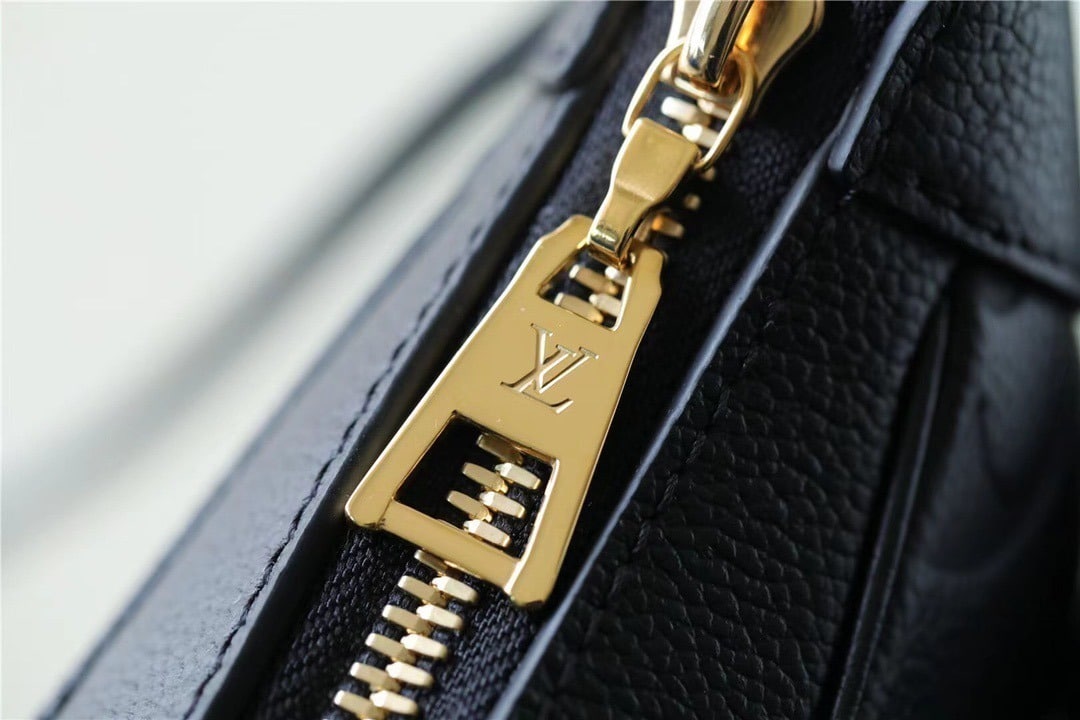 1:1 Replica Louis Vuitton LV Bagatelle Monogram Empreinte Leather Luxury Bag For Women M46002 - 22cm/8.7in - Image 6