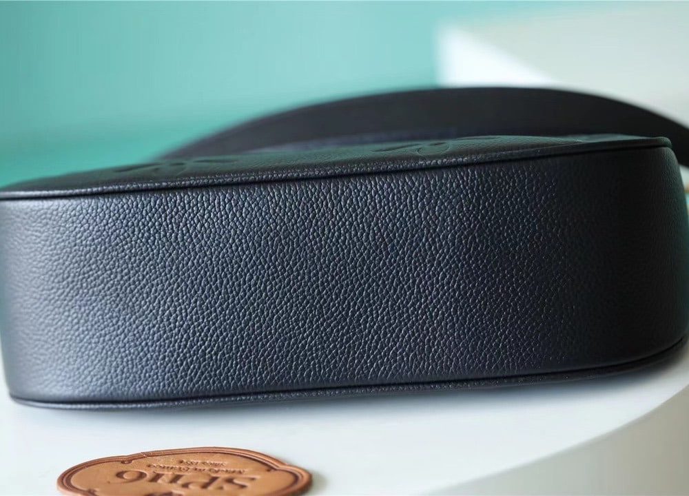 1:1 Replica Louis Vuitton LV Bagatelle Monogram Empreinte Leather Luxury Bag For Women M46002 - 22cm/8.7in