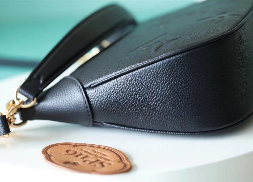 1:1 Replica Louis Vuitton LV Bagatelle Monogram Empreinte Leather Luxury Bag For Women M46002 - 22cm/8.7in