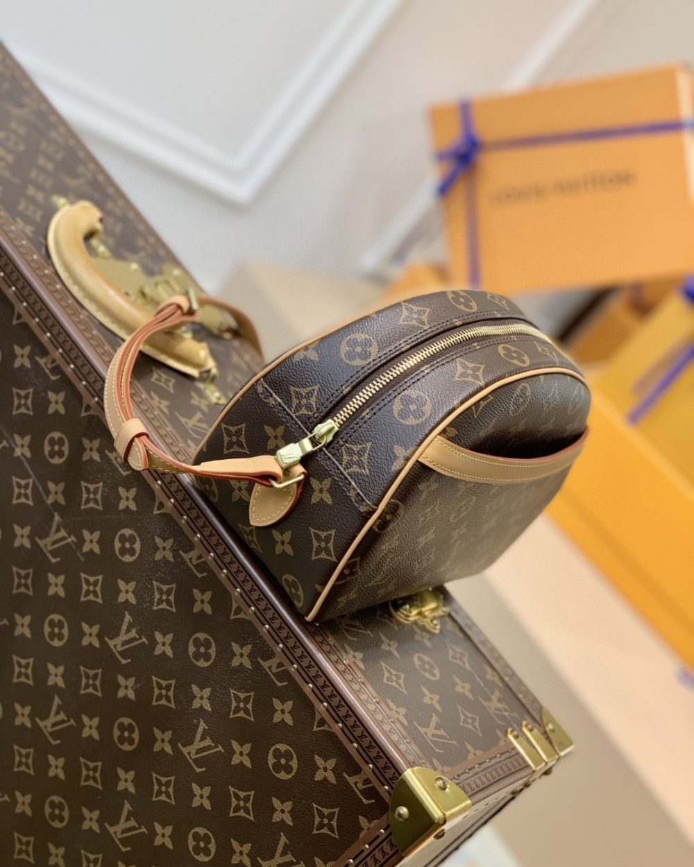 1:1 Replica Louis Vuitton LV Blois Monogram Canvas Luxury Bag For Women - 9.8in/25cm  M51221