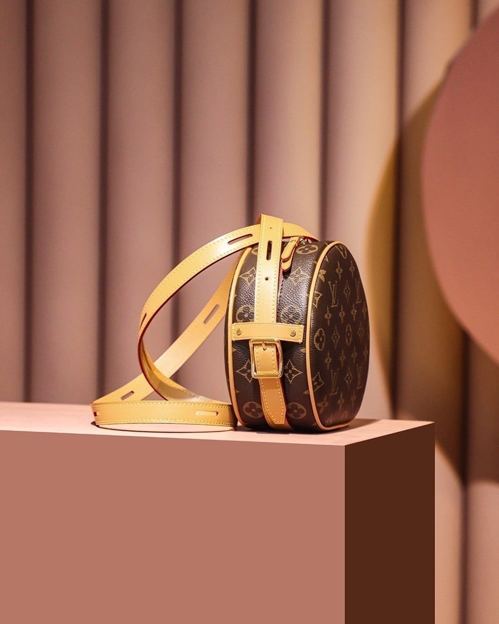 1:1 Replica Louis Vuitton LV Boite Chapeau Souple PM Monogram Luxury Bag For Women M45578 - 18cm / 7.1in