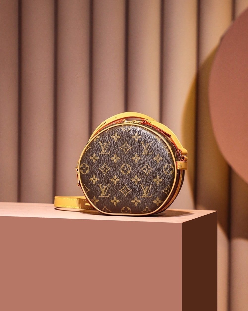 1:1 Replica Louis Vuitton LV Boite Chapeau Souple PM Monogram Luxury Bag For Women M45578 - 18cm / 7.1in