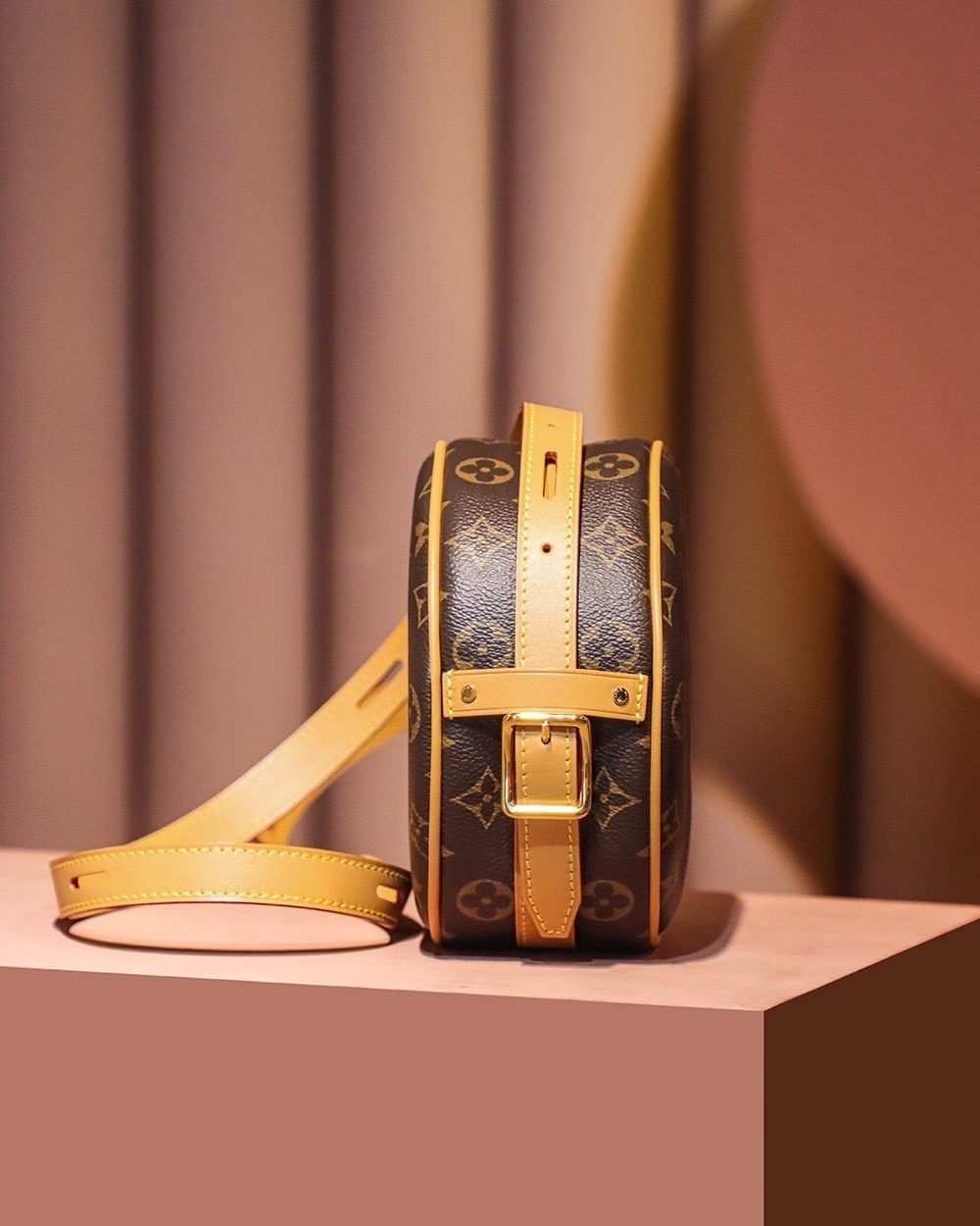 1:1 Replica Louis Vuitton LV Boite Chapeau Souple PM Monogram Luxury Bag For Women M45578 - 18cm / 7.1in