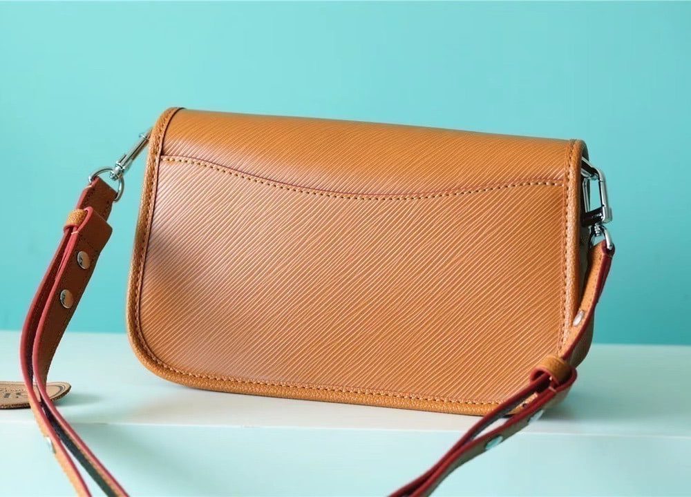 1:1 Replica Louis Vuitton LV Buci Epi Leather Brown Luxury Women Bag M59459