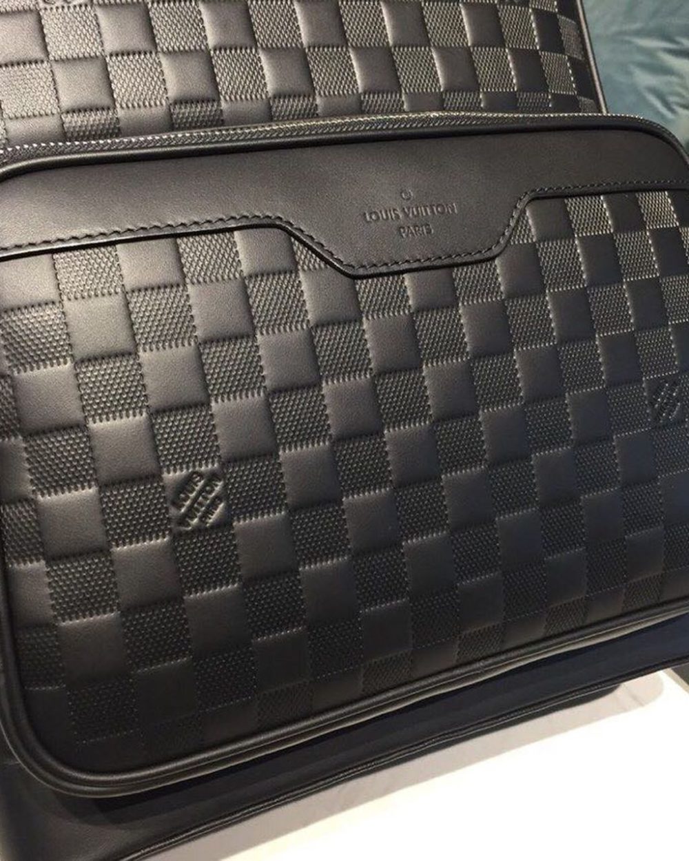 1:1 Replica Louis Vuitton LV Campus Backpack Damier InfiniUnique Bag For Men N40306 - 39cm