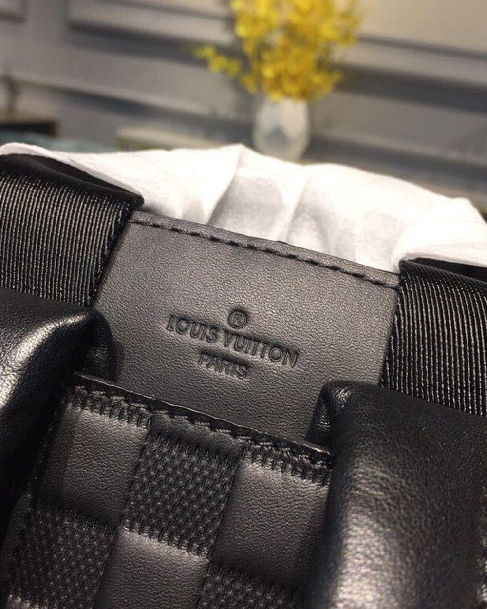 1:1 Replica Louis Vuitton LV Campus Backpack Damier InfiniUnique Bag For Men N40306 - 39cm