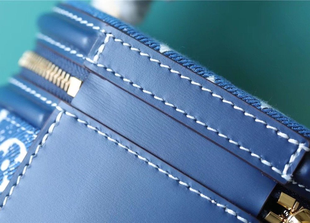 1:1 Replica Louis Vuitton LV Cannes Monogram Denim Luxury Bag For Women - 6.7in