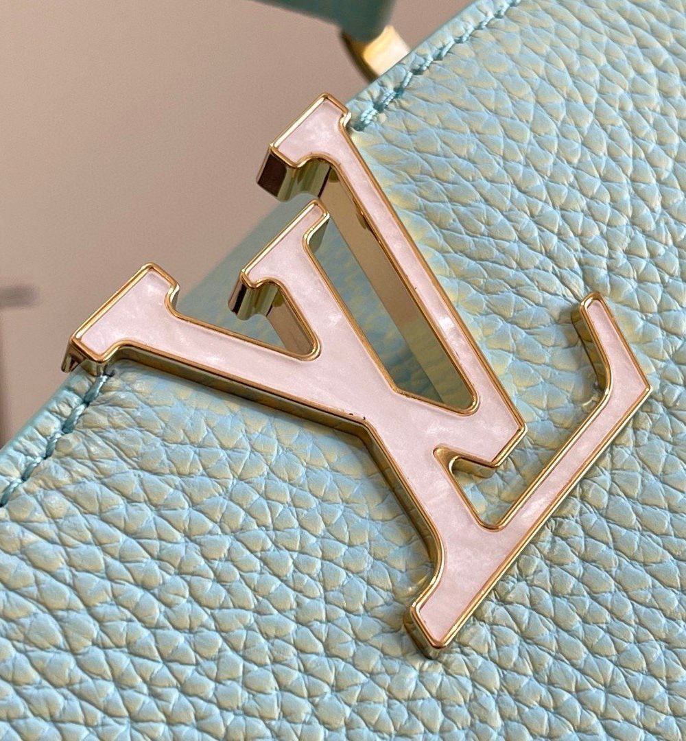 1:1 Replica Louis Vuitton LV Capucines BB Jade Green Luxury Bag For Women - 10.6in