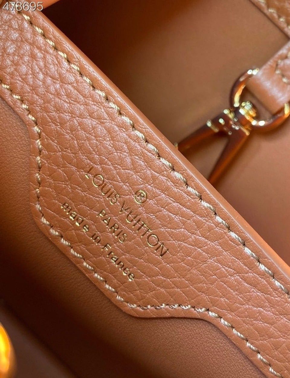 1:1 Replica Louis Vuitton LV Capucines BB Taurillon And Python Brown Luxury Bag For Women N97980 - 10.4in/27cm