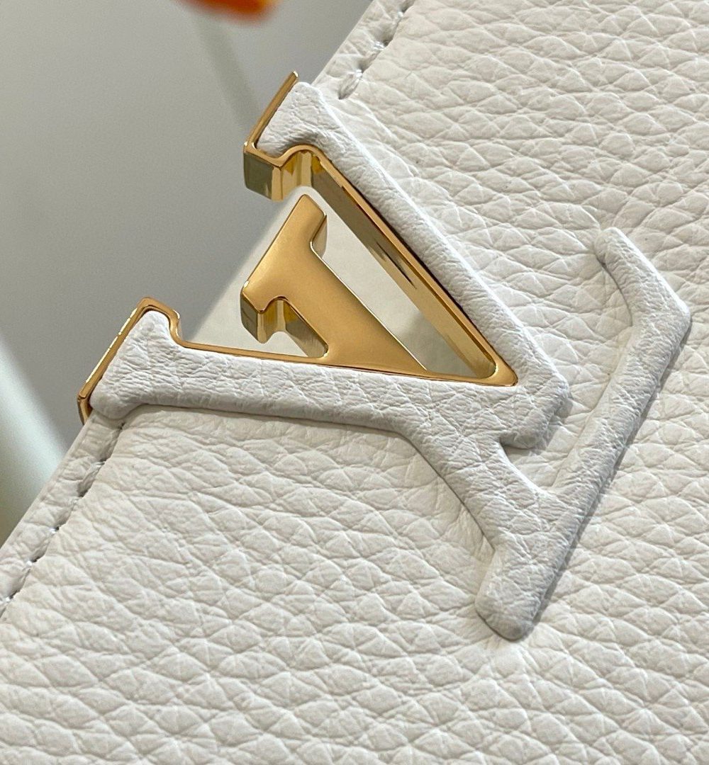 1:1 Replica Louis Vuitton LV Capucines BB White Luxury Bag For Women M55832 - 10.6in/27cm