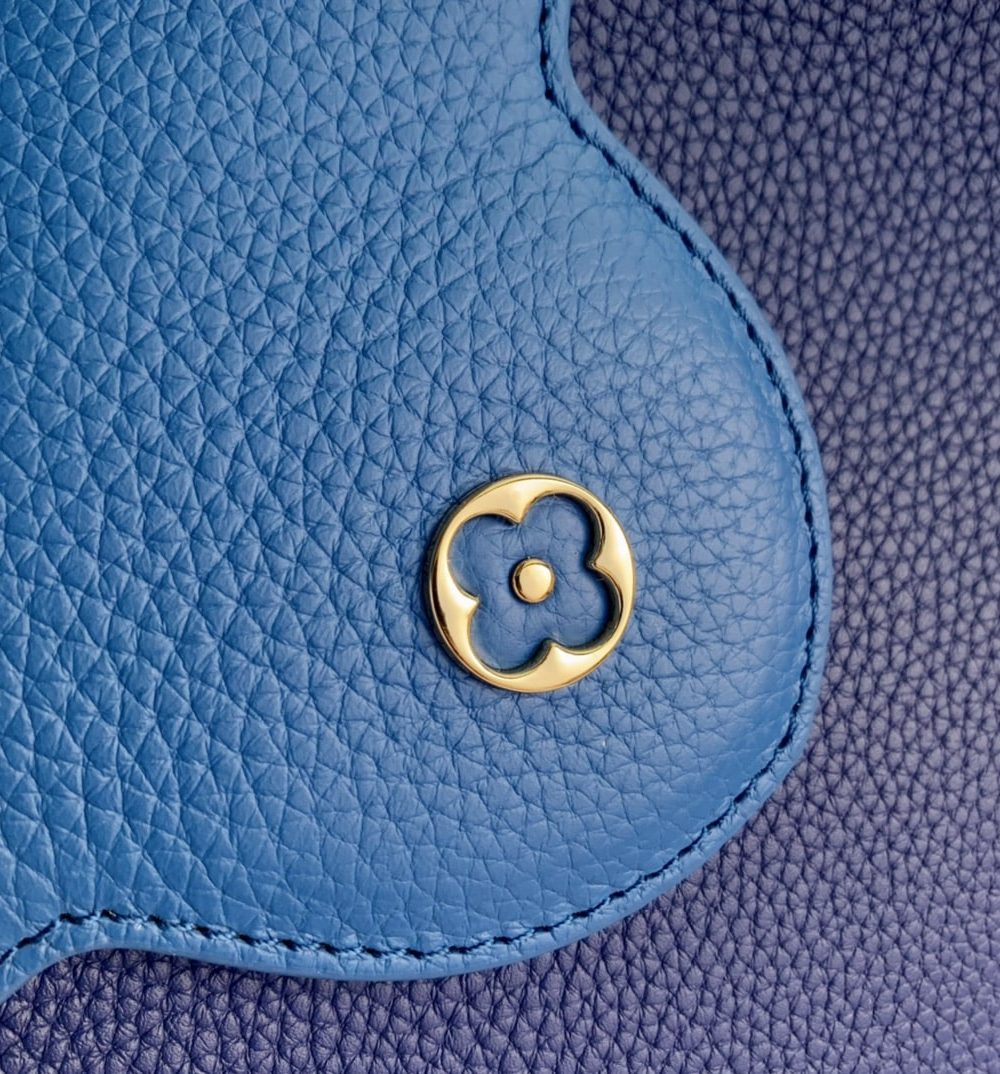 1:1 Replica Louis Vuitton LV Capuciness MM Handbag Blue Luxury Bag For Women M20844 - 12.4in/32cm