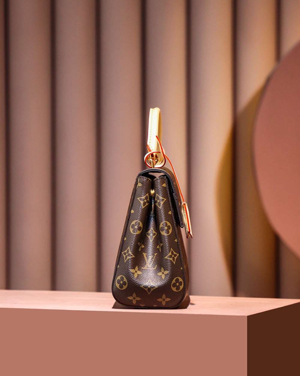 1:1 Replica Louis Vuitton LV Cluny BB Brown Essential Bag For Women M46372 - 28cm / 11in