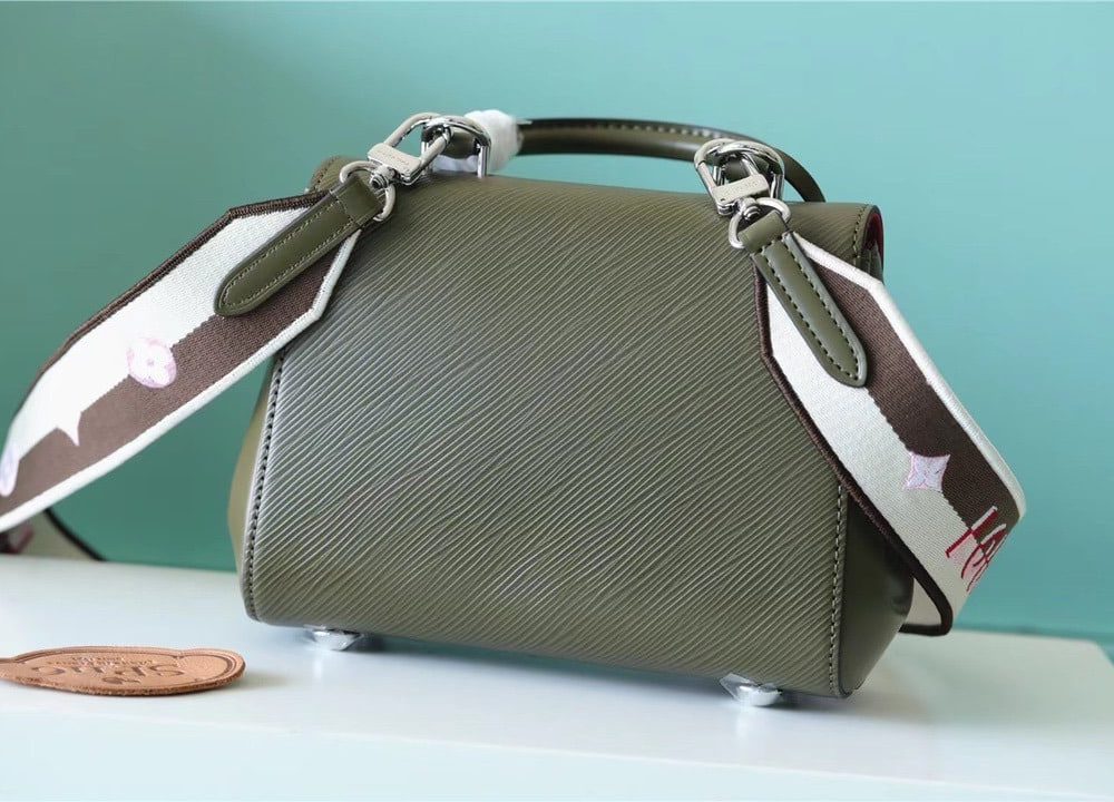1:1 Replica Louis Vuitton LV Cluny Mini Epi Green Luxury Bag For Women - 20cm/7.9in
