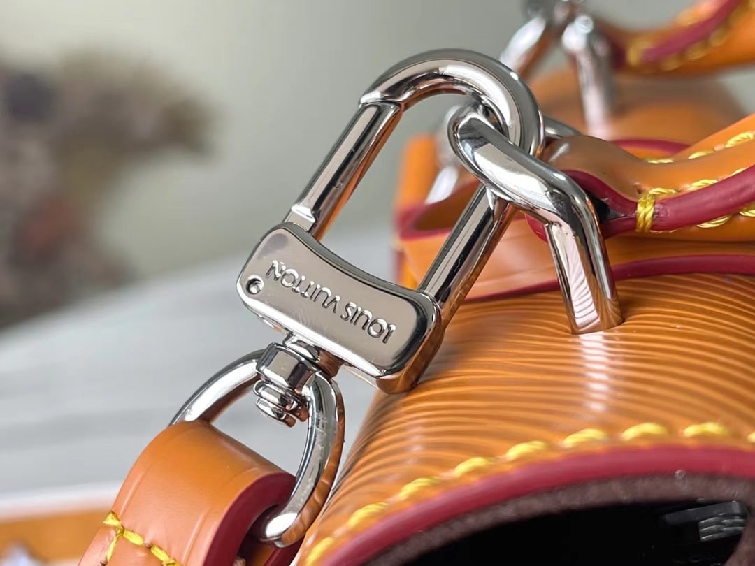 1:1 Replica Louis Vuitton LV Cluny Mini Epi Gold Miel Luxury Bag For Women M58931 - 20cm/7.9in - Image 6