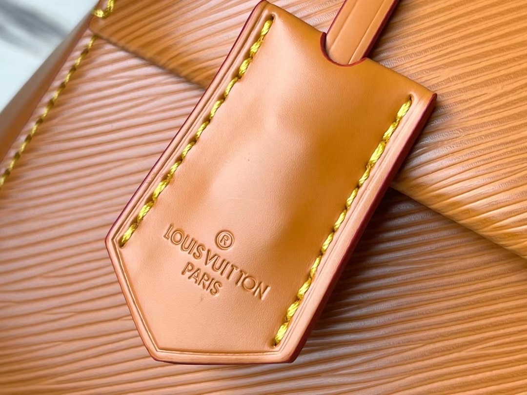 1:1 Replica Louis Vuitton LV Cluny Mini Epi Gold Miel Luxury Bag For Women M58931 - 20cm/7.9in - Image 4