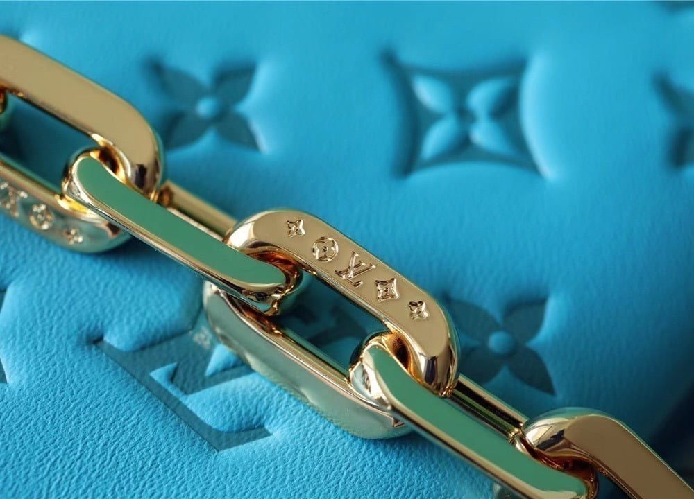 1:1 Replica Louis Vuitton LV Coussin PM Monogram Blue Luxury Bag For Women - 10.2in/26cm