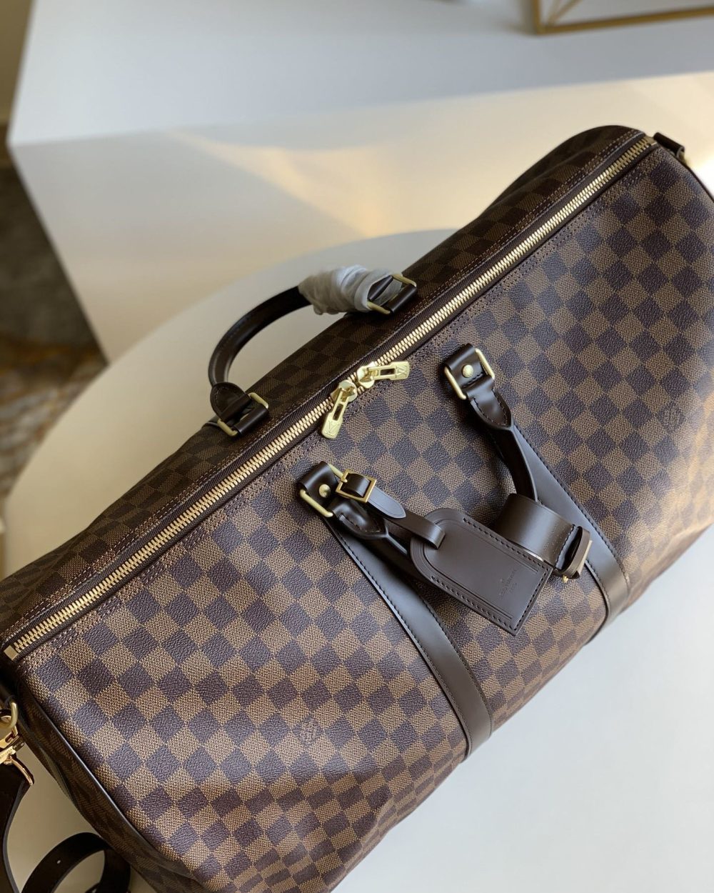1:1 Replica Louis Vuitton LV Damier 55cm Brown Luxury Bag For Women - 55cm