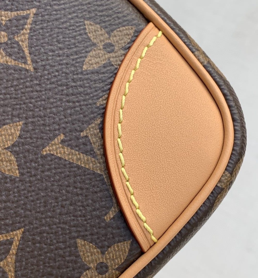 1:1 Replica Louis Vuitton LV Danube Monogram Canvas Luxury Bag For Women M45266 - 8.3in/21cm