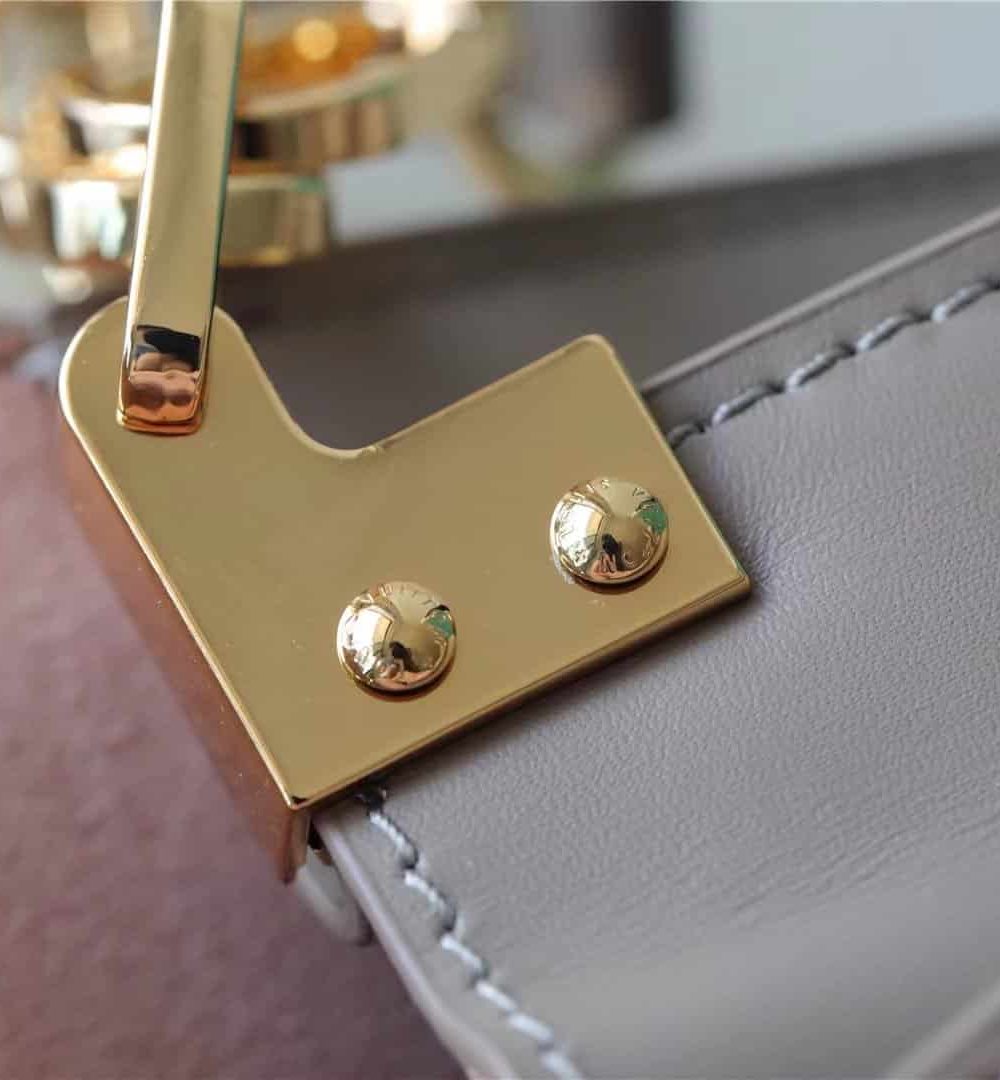 1:1 Replica Louis Vuitton LV Dauphine East West Monogram Khaki Luxury Bag For Women - 9.6in/24.5cm