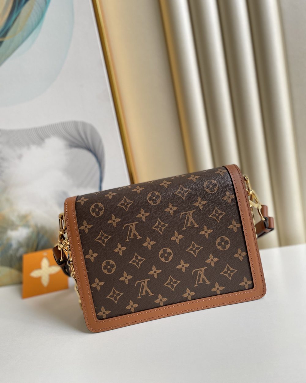 1:1 Replica Louis Vuitton LV Dauphine MM other Monogram Canvas Luxury Bag For Women M45958 - 25cm