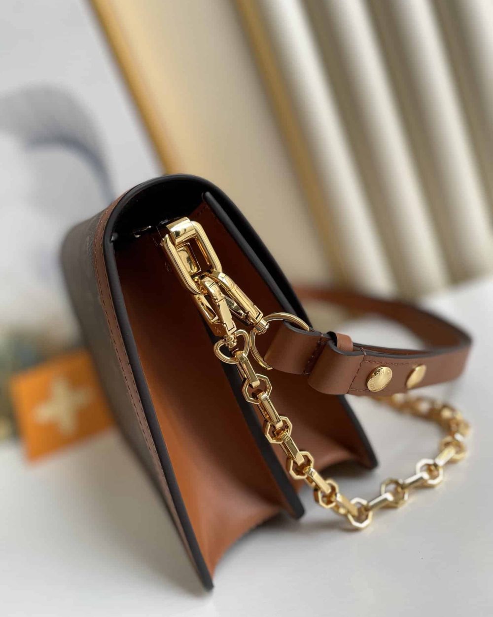 1:1 Replica Louis Vuitton LV Dauphine MM other Monogram Canvas Luxury Bag For Women M45958 - 25cm