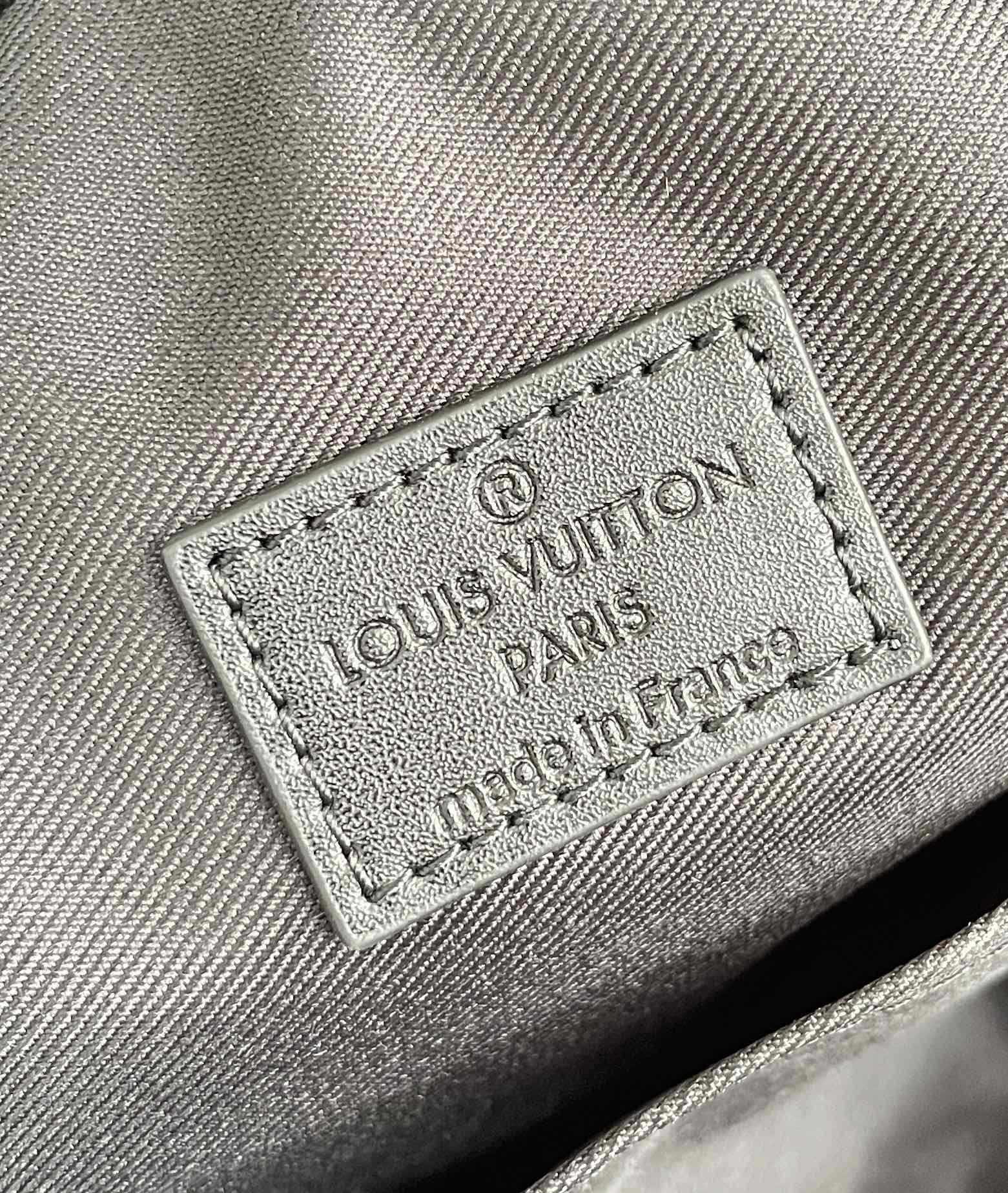 1:1 Replica Louis Vuitton LV Dean Backpack Monogram Macassar Canvas Unique Bag For Men M45335 - 42cm - Image 9