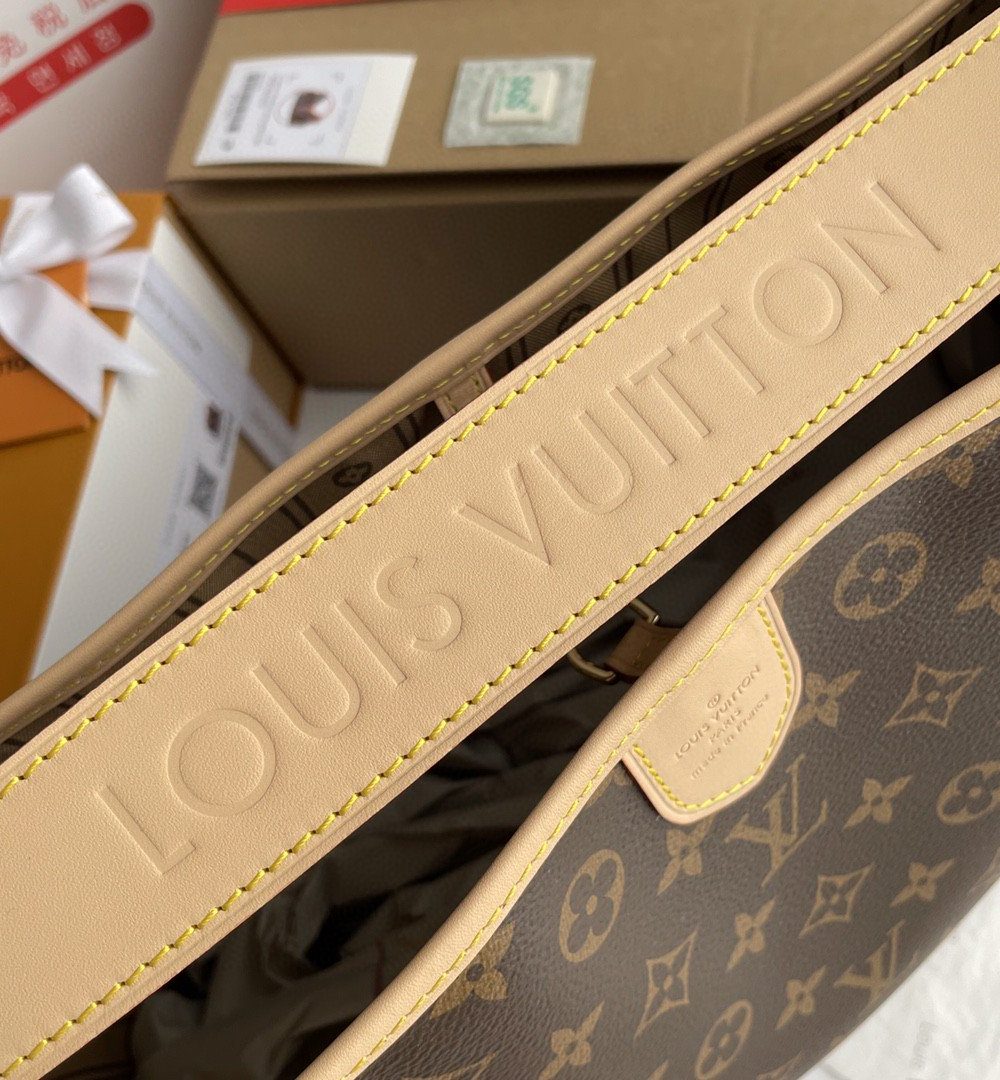 1:1 Replica Louis Vuitton LV Delightful PM Monogram Canvas Natural Luxury Bag For Women M40352 - 33cm