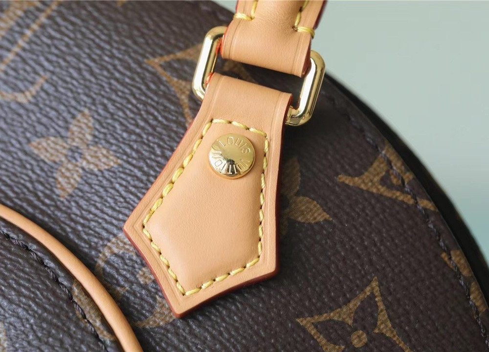 1:1 Replica Louis Vuitton LV Ellipse BB Handbag Created By Nicolas Ghesquiere From Classic Monogram Canvas Luxury bag For Women Brown 23cm/8.9in